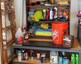 Car cleaning supplies and more