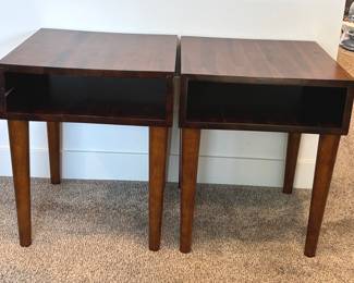 Open front side table