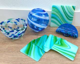 Glassware decor