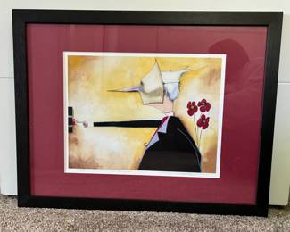Framed artwork
