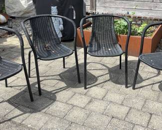Outdoor patio chairs