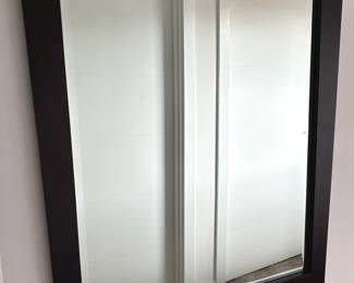 Framed mirror