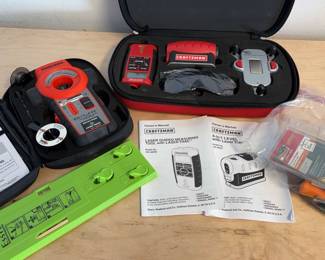 Craftsman laser levels and guides