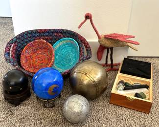 Baskets and balls