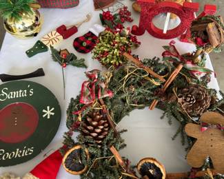 Tons of Christmas Decorations!