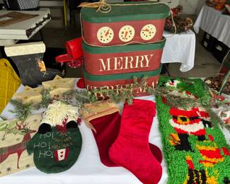 Tons of Christmas Decorations
