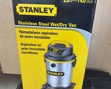 Stanley Stainless Steel Wet/Dry Vac