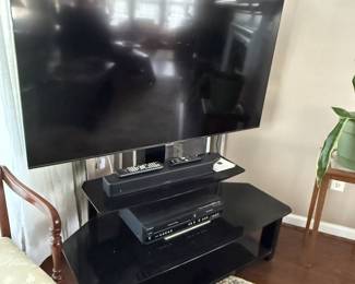 TV , Bose sound system , vhs+dvd player