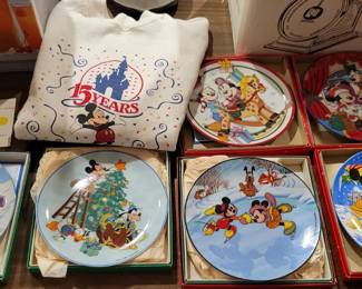 Mickey Mouse Collector's Plates $10 each or all of them for $40