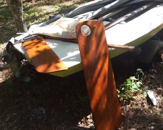 Sail boat (needs some TLC and air in tires)