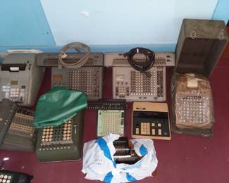 .... even more vintage adding machines