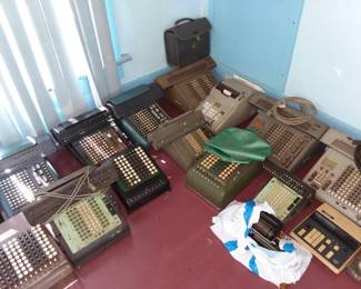 More vintage adding machines
