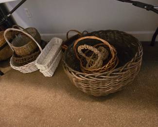 Assorted baskets