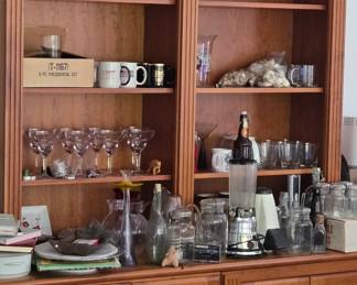 Various glassware