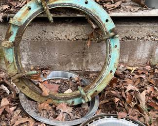 Brass Shops Porthole Window Frame