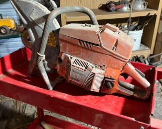 Husqvarna concrete saw
