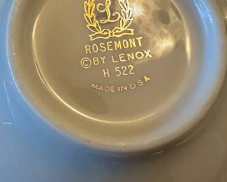 Rosemont by Lenox China set