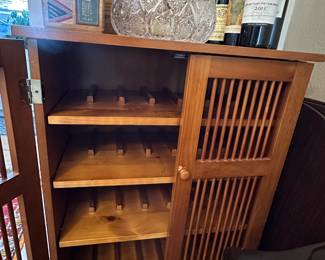 Wine Cabinet Table