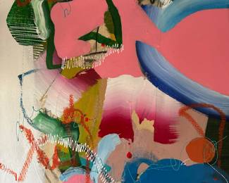 Original Soo Hong Painting - very nice condition.