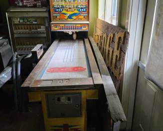 Vintage Arcade Bowling Game