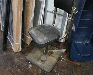 Old Barber Chair