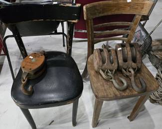 Antique Pulleys