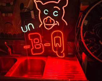 Neon Bar Decor
