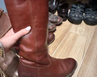 Frye leather boots