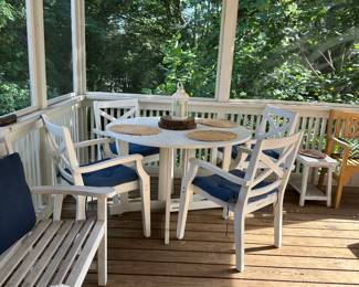Pottery Barn outdoor furniture