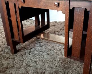 ANTIQUE OAK DESK