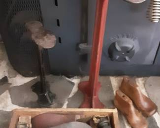 Antique Shoeshine Equipment