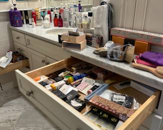Skincare and makeup galore