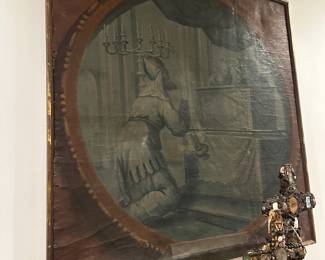 Antique Mexican painting