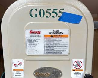 G0555 Grizzly 14" bandsaw