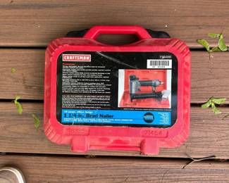 craftsman brad nailer