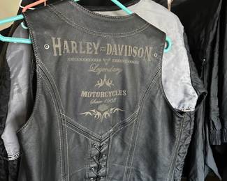 Harley Davidson Leather Vest