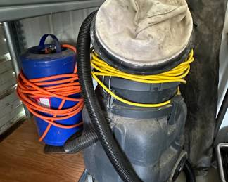 Nilfisk Eliminator II Hepa Shop Vac, Portable Air Tank