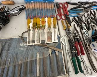 Wood Chisels, Punches