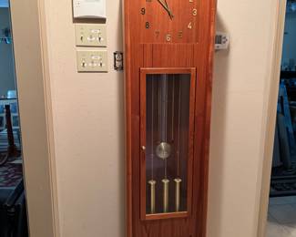 Mid Century Grandfather clock
