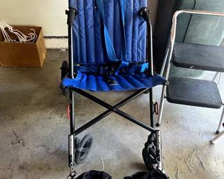 used but like new sturdy wheelchair