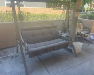 Outdoor Swinging Bench