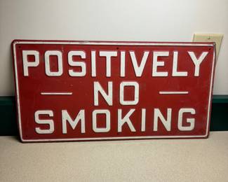 Vintage Metal Sign