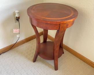 Small Wood Accent Table
