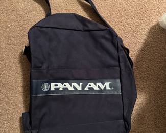 Vintage PAN AM airline Bag