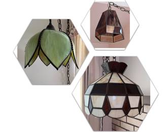Vintage Glass lamps