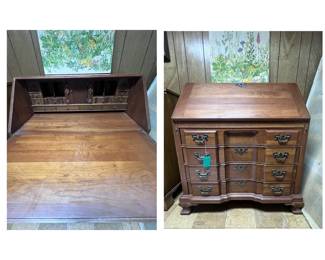 Drop down desk