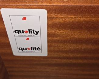 Quality, Made in Canada Bedroom Set