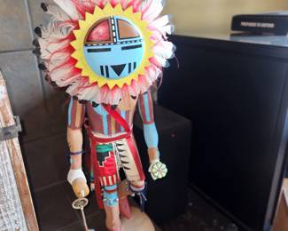 Large Kachina Doll Over 2 feet tall! $150.00 worth much more!