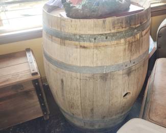 Genuine Wine Barrel $50