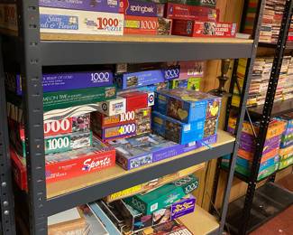 Basement!! Puzzles!! Vintage Board Games